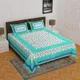Green__Jaipuri bedsheet